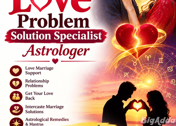 Love Problem Solution Specialist Astrologer
