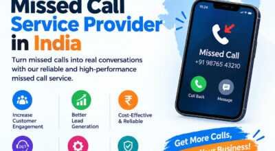 Best Missed Call Service Provider in India
