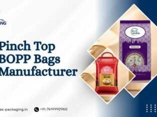 Pinch Top BOPP Bags Manufacturer