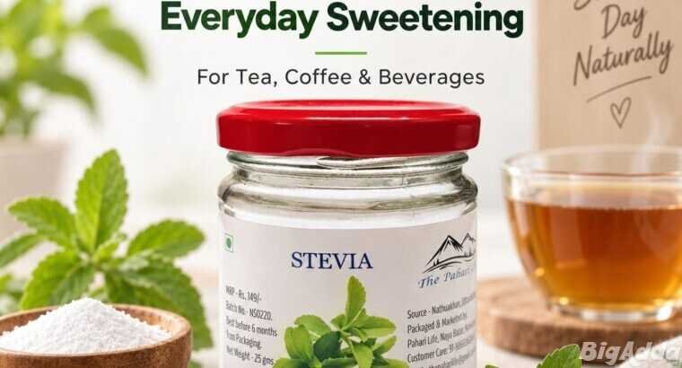 Organic Stevia Powder for Home Beverage Use