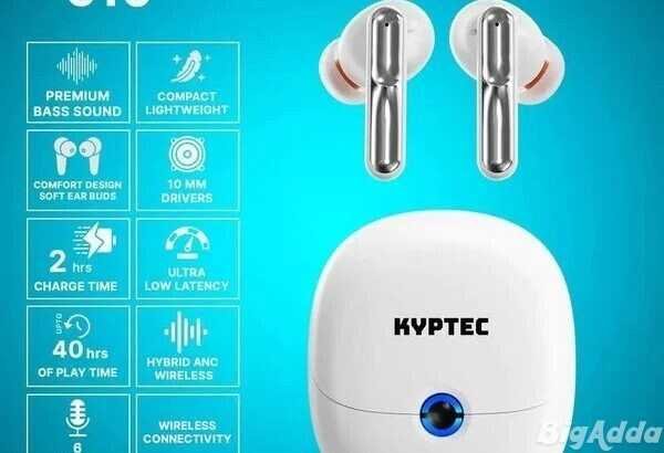 Kyptec LifeStyle® 610 True Wireless ANC Earbuds fo