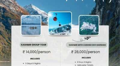 Looking for a Kashmir Group Tour with Vaishno Devi