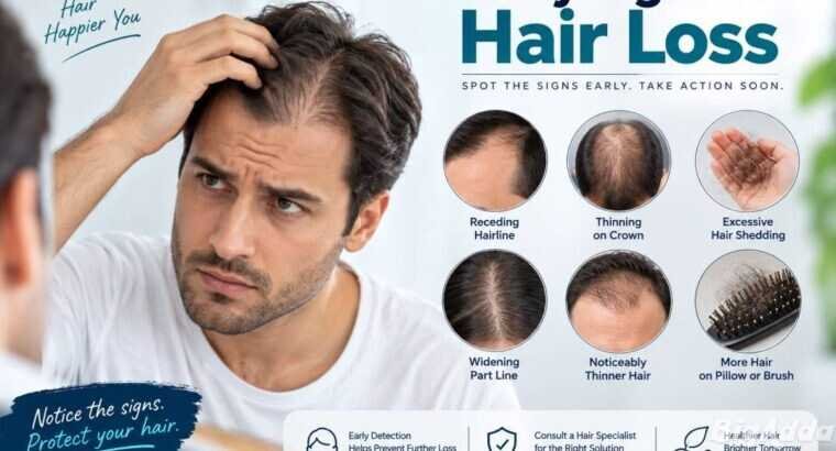 Early Signs of Hair Loss – Know the Warning Signs