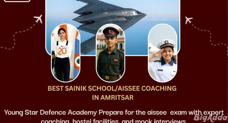 Best Sainik School Coaching in Amritsar