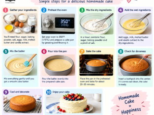 How to bake cake ?