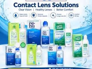 Shop Contact Lens Solutions Online – Buy from Sona