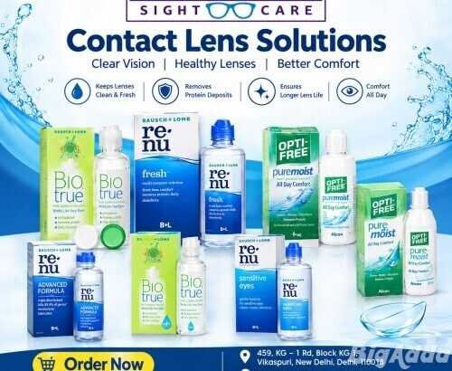 Shop Contact Lens Solutions Online – Buy from Sona