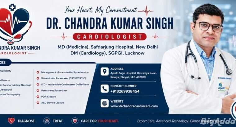 Heart doctor in Bhopal – Dr. Chandra Kumar Singh