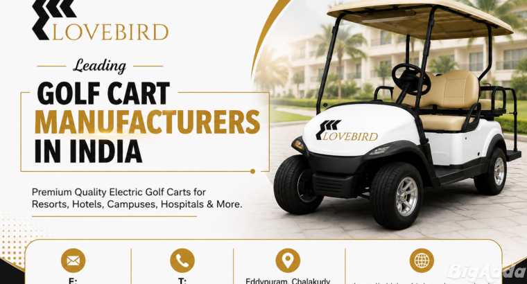 golf cart manufacturers in India