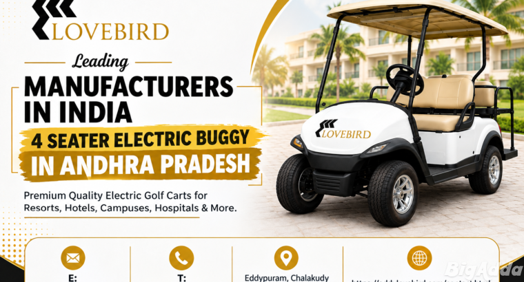 4 seater electric buggy in Andhra Pradesh
