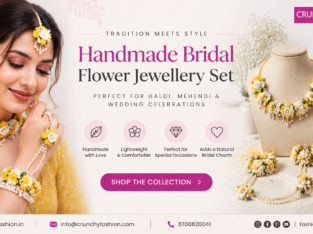 Premium Handmade Flower Jewellery for Bride