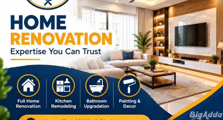 Home Renovation in Noida Quality Renovation