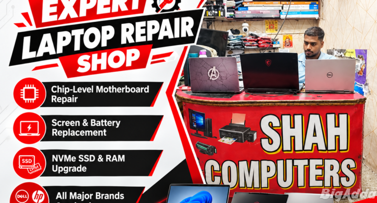 Laptop Repair in Indira Nagar