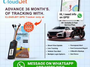 GPS Tracker for Car, Bike & Truck | 36 Months Serv