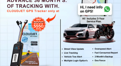 GPS Tracker for Car, Bike & Truck | 36 Months Serv