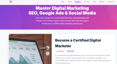 Best Digital Marketing Course in Kolkata