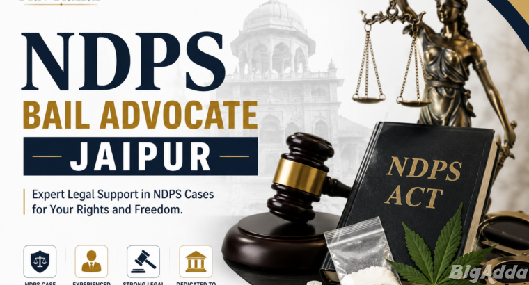 NDPS bail advocate Jaipur