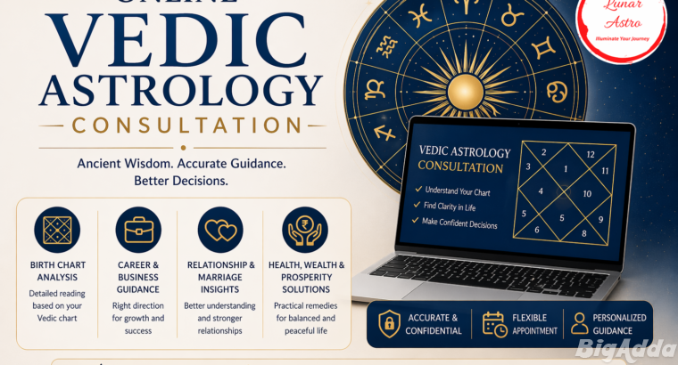 Vedic Astrology Consultation for Life Guidance
