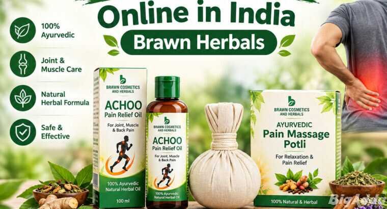 Pain Relief Combo Online in India, BrawnHerbals