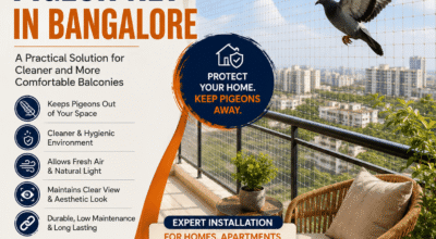Pigeon Net in Bangalore | Prestige Safety Nets