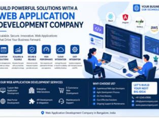 Web Application Development Company in Bangalore