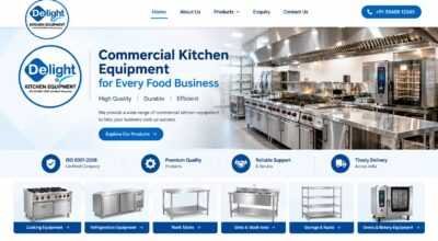 Commercial Kitchen Manufacturer for Efficient Kitc