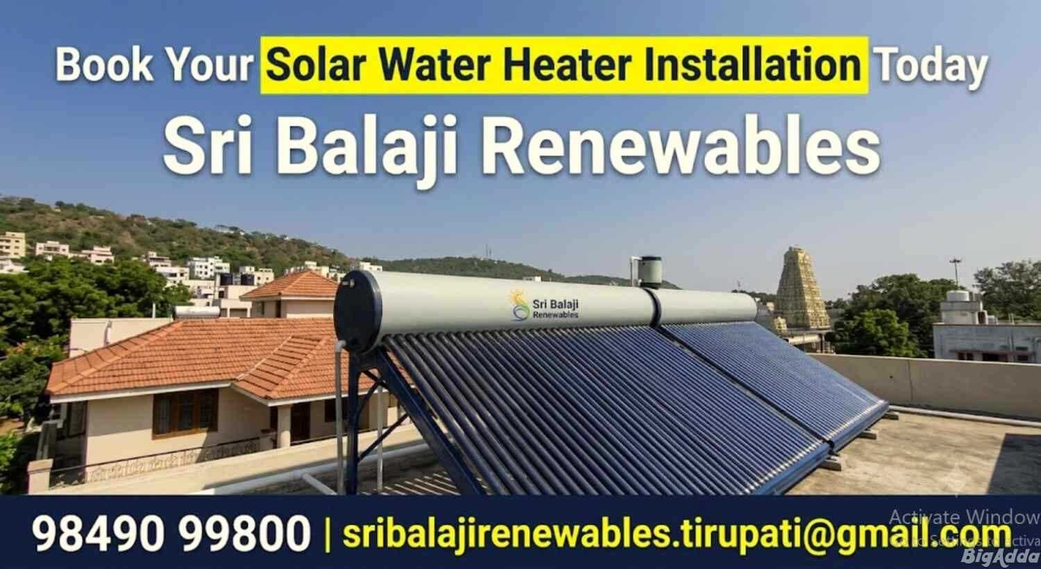 Get the Right Solar Water Heater for Your Business