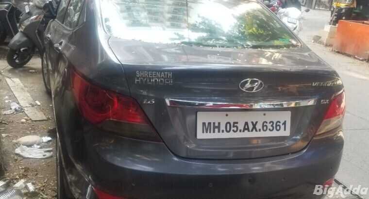 Verna fludic 2012 petrol sx1.6 push button start