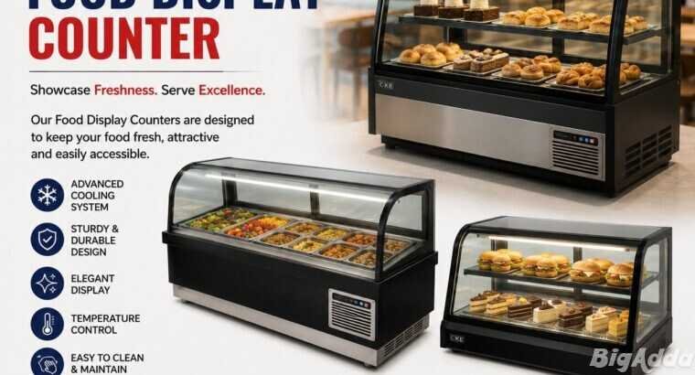Food Display Counter Manufacturers in Kanpur