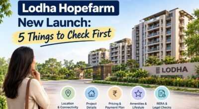 Lodha Hopefarm Whitefield New Launch: Book a Site