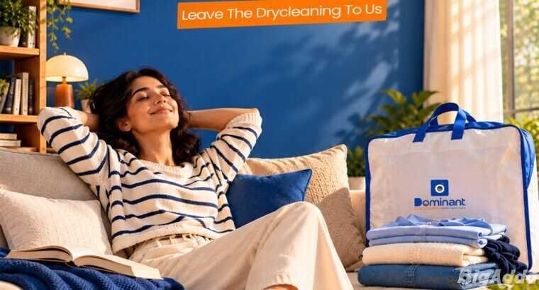 Flat 25% OFF At Dominant Drycleaners !!Ghaziabad