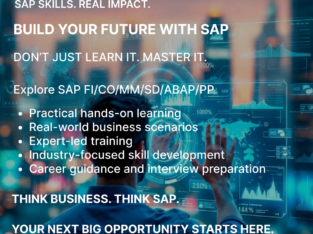 Build your future with SAP