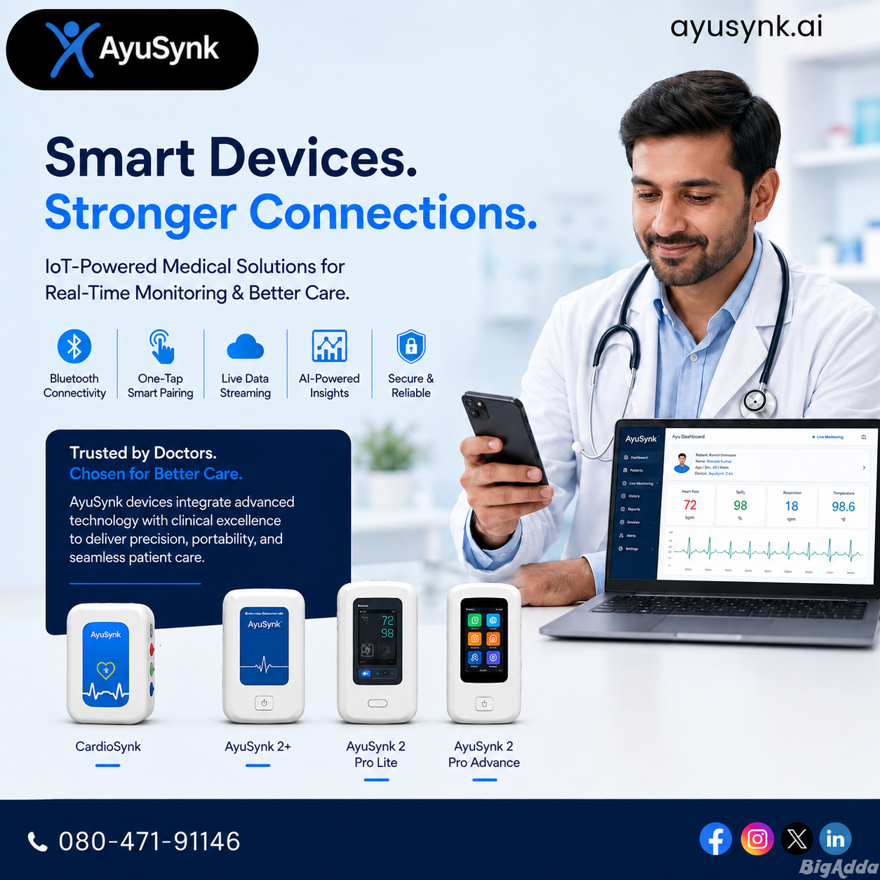 Pediatric Stethoscope in Bangalore | AyuSynkai