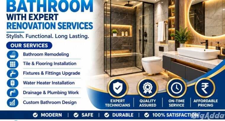 Bathroom Renovation Ramol | Bathroom Remodeling