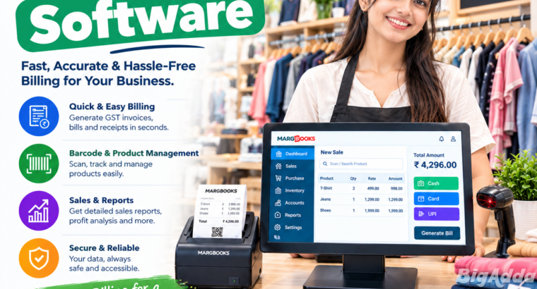 Billing Software for Easy Invoicing | MargBooks