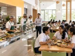 College Canteen Contractors in Noida | Trisha Food