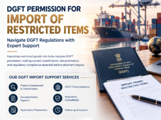 DGFT Permission for Import of Restricted Items in
