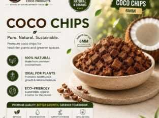 Natural Coconut Coco Chips for Healthy Plant Growt