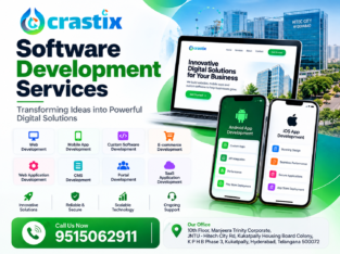 CRASTIX- Software Development Services Hyderabad