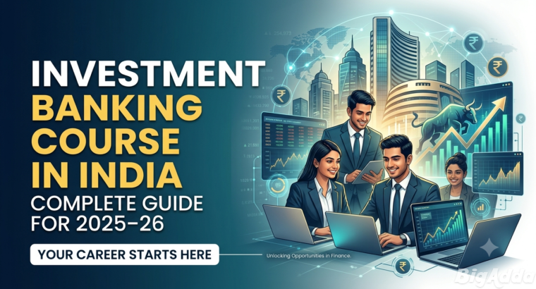 Investment Banking Course