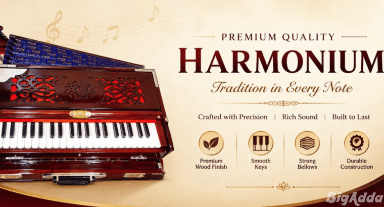 Harmonium Cost in India – Affordable Harmoniums