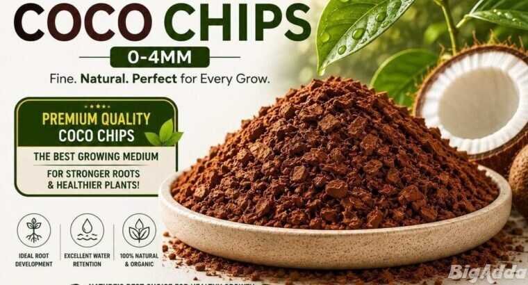 Natural Coconut Coco Chips for Healthy Plant Growt