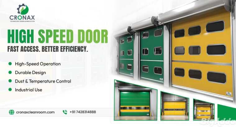 Factory Direct High Speed Door – Best Price