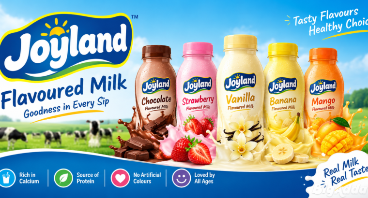 Reliance Joyland flavoured milk