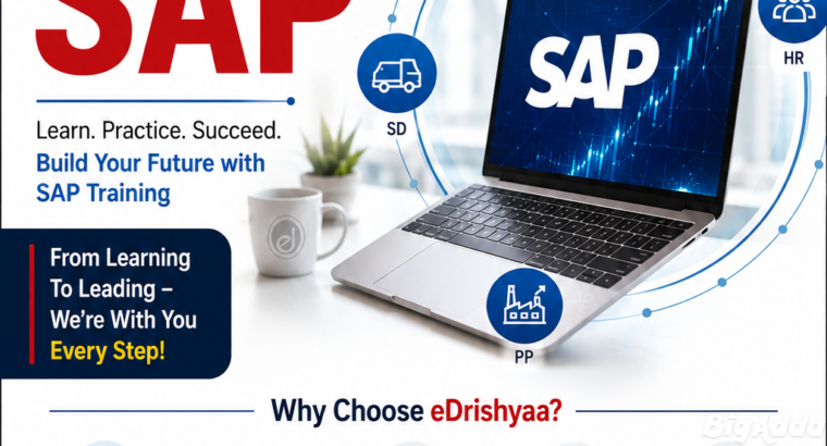 SAP Certification & Training – EDrishyaa