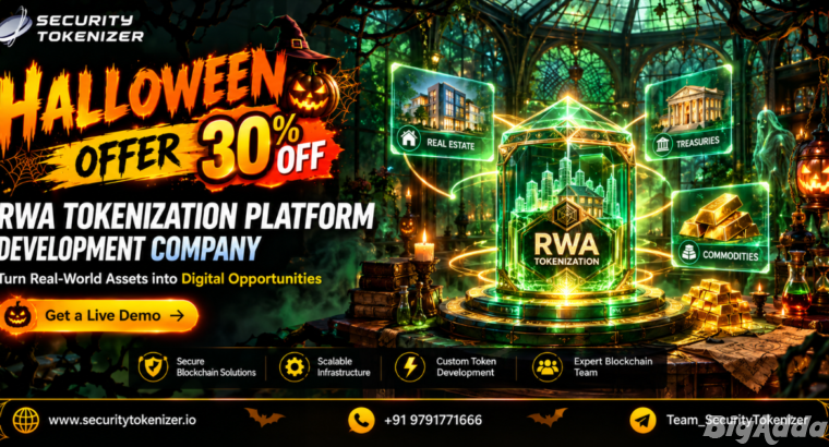 Launch Scalable Real Asset Platforms with 30% OFF
