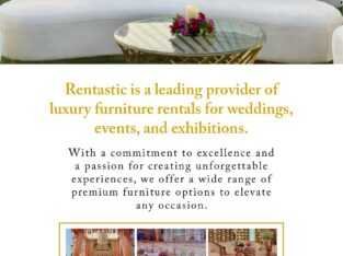 Event & Wedding Furniture on Rent in Mumbai – Rent