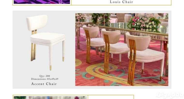 Event & Wedding Furniture on Rent in Mumbai – Rent