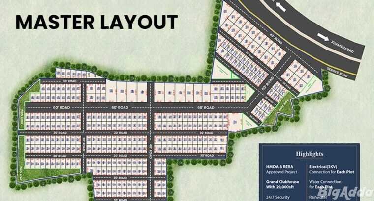 Residential Plot for sale in Shadnagar