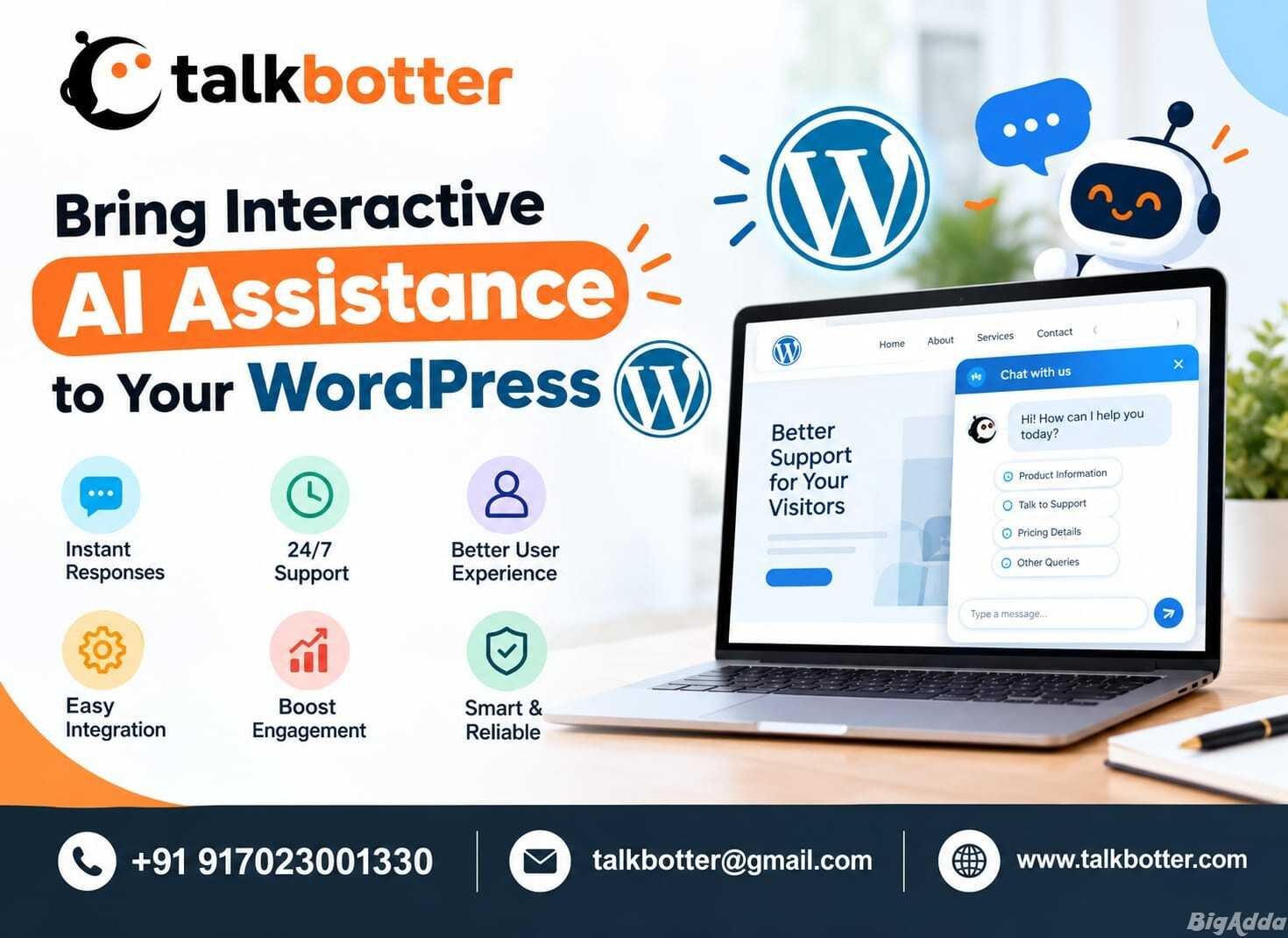 Bring Smart AI Assistance to Your WordPress